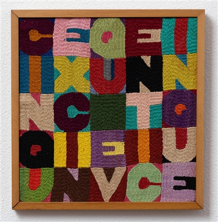 ALIGHIERO BOETTI Cinque per cinque venticinque, 1983