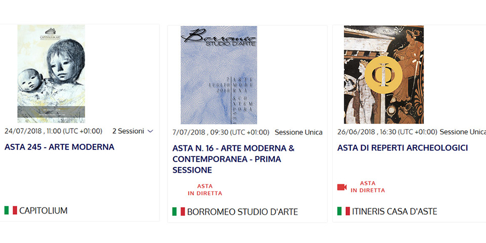 Seguire le aste ed offrire online: vogliamo offrirti la migliore esperienza possibile